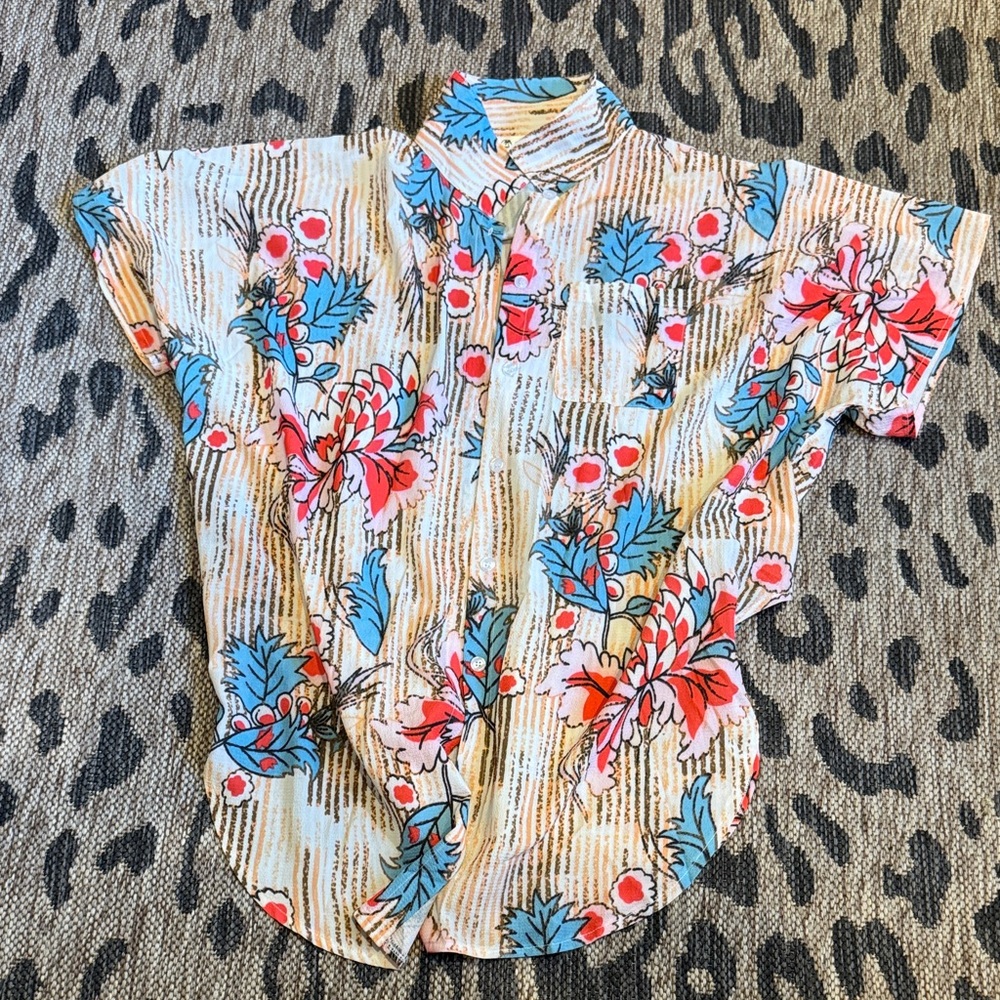 Cupshe Multicolor Floral Men's Shirt